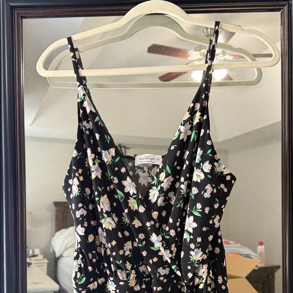Floral Black Jumpsuit with pockets from Stitchfix Kaileigh - Picture 5 of 5